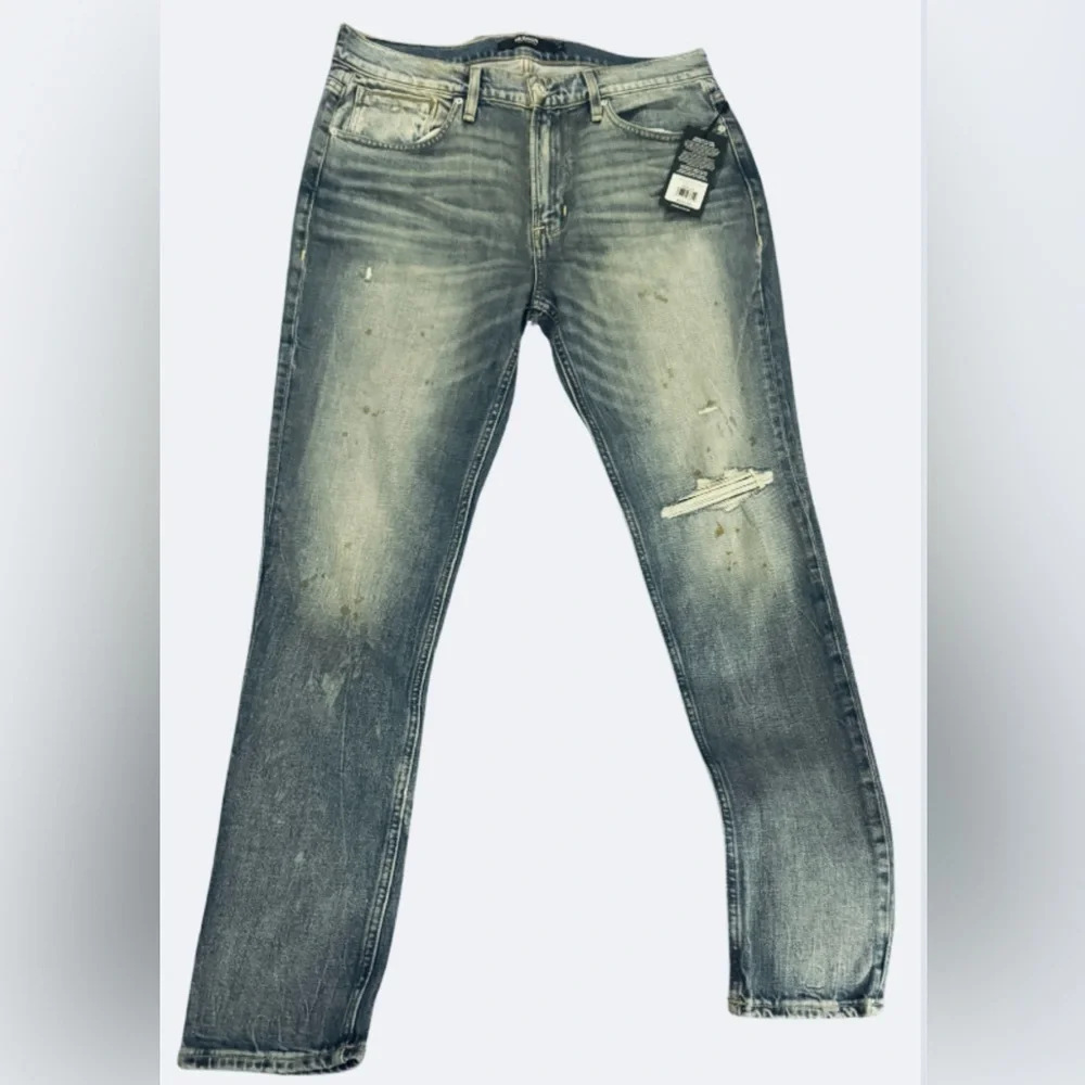 🆕 NWT Hudson Jeans Men’s 33 Zack Fit in Blue (gallery) Denim